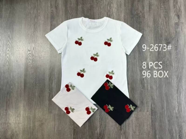 Bluzki damskie Roz Standard, Mix Kolor Paczka 8 szt 1